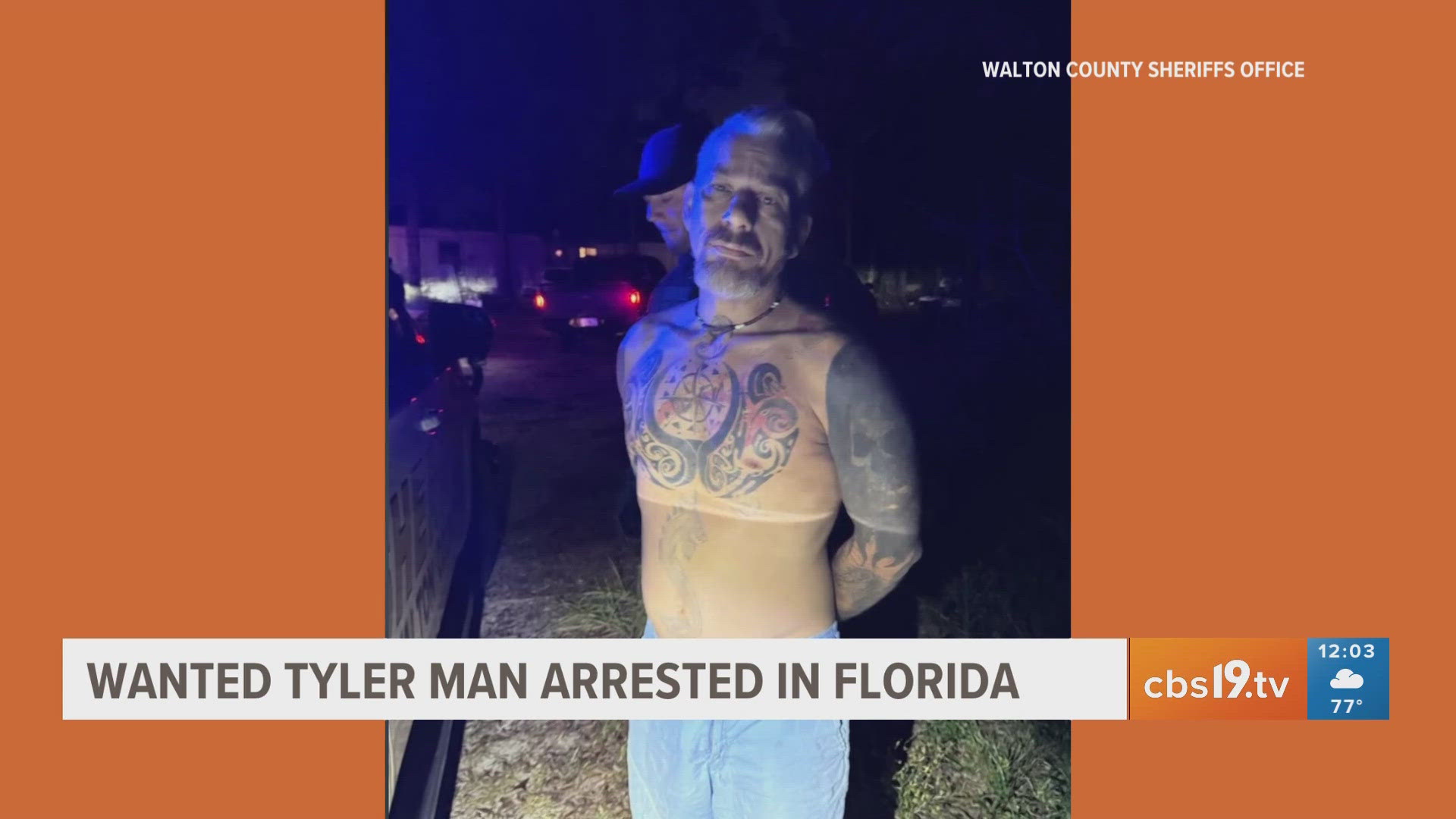 East Texas man accused of sexually assaulting child arrested in Florida