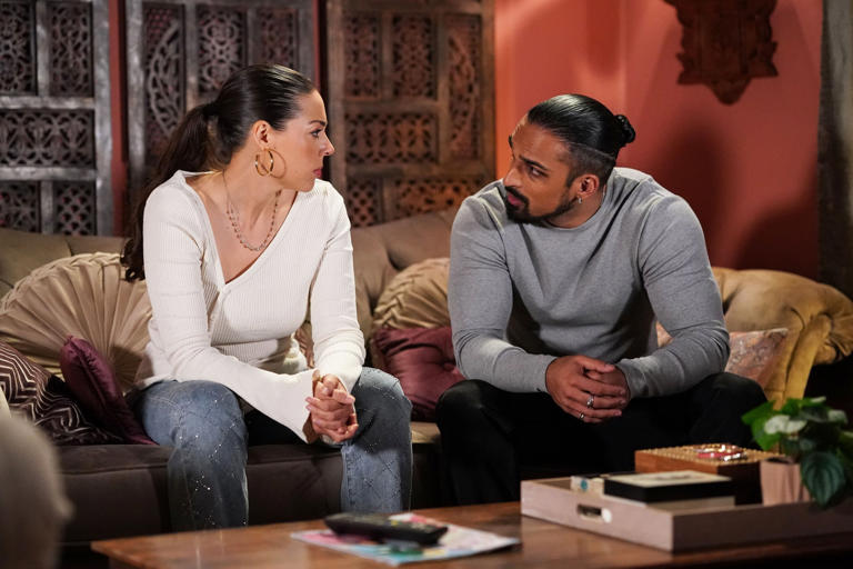 Ravi continued to lie to Ravi (Picture: BBC/Jack Barns/Kieron McCarron)