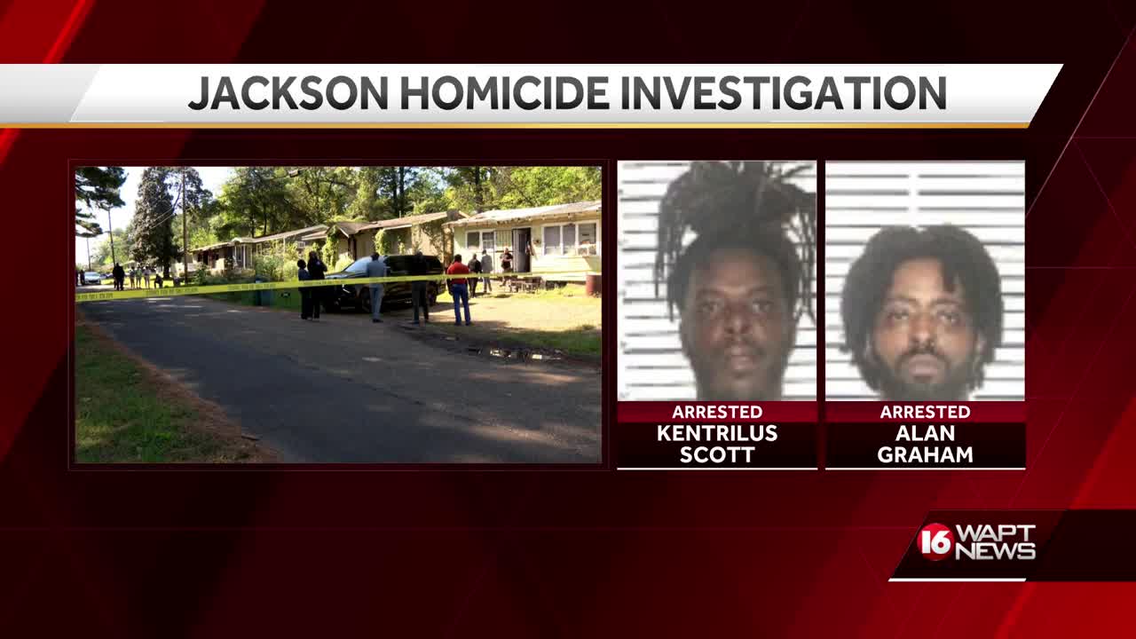 Jackson police arrest two suspects in October homicide; third still wanted