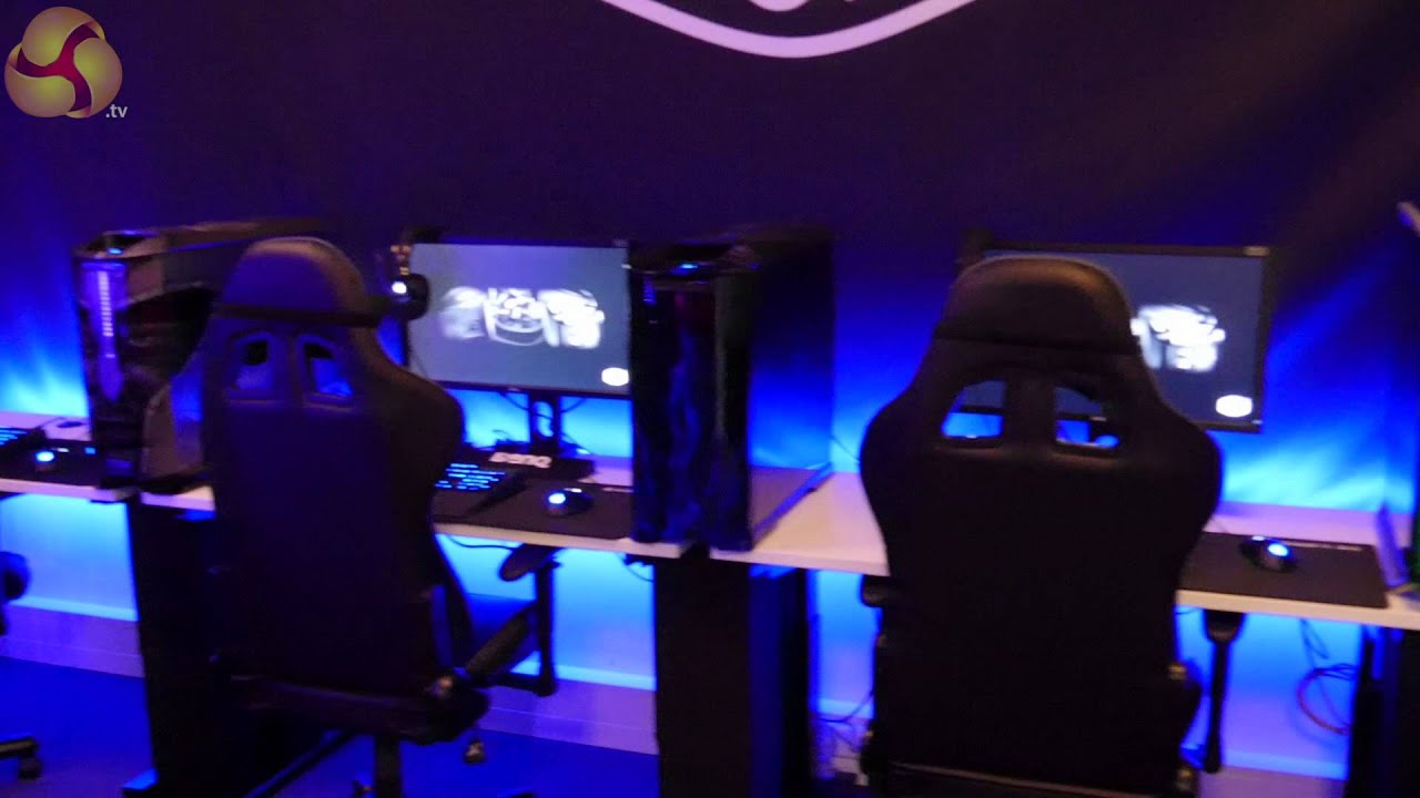 Cooler Master gaming demo room
