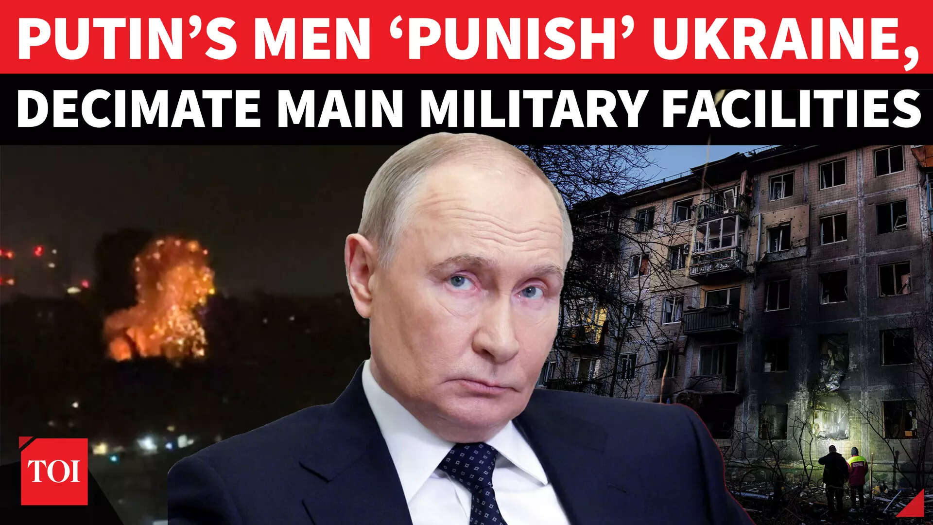 Russia’s Massive Counterattack, Ukrainian Military Sites Bombed After ...
