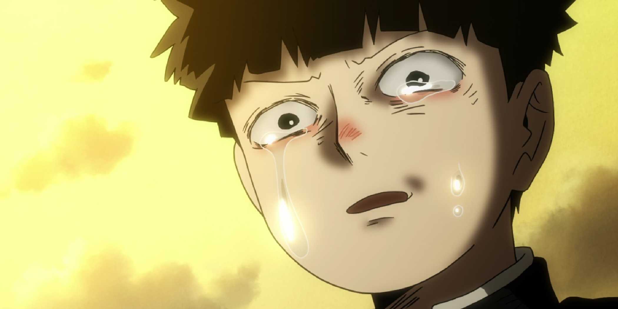 Shigeo Kageyama crying