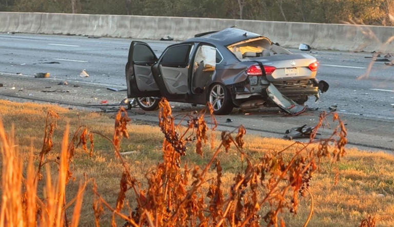 One dead, nine others injured in crash on Interstate 85