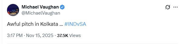 Eden Gardens deserves to be banned: Fans slam pitch for IND vs SA 1st Test