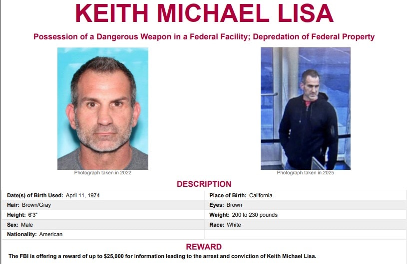 Who is Keith Michael Lisa? Suspect in chilling attack on US attorney ...