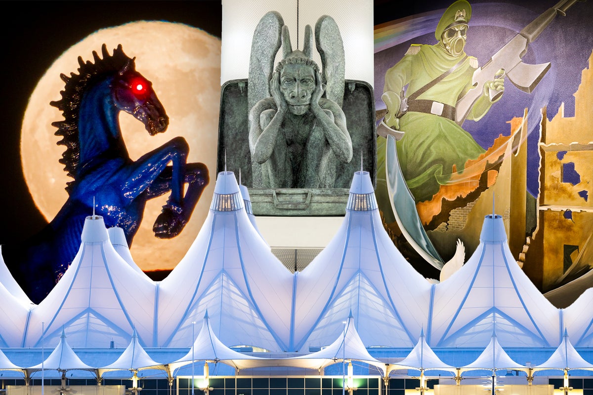How Denver airport became a hotbed of conspiracy theories