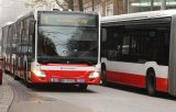 Busse vom HVV.