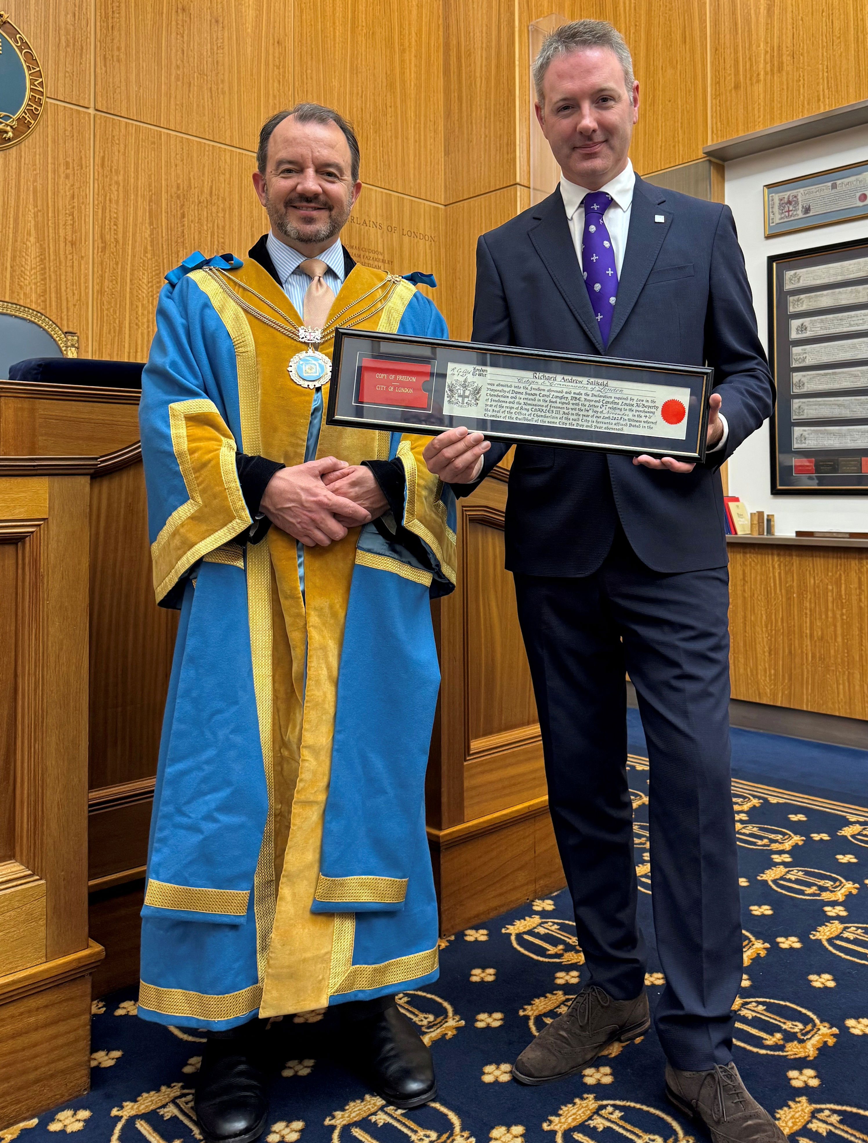 North East PR guru honoured with Freedom of the City of London for ...