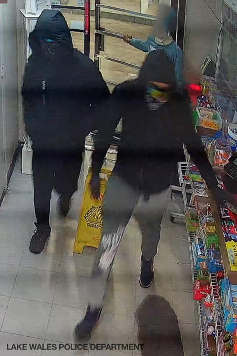 Have you seen them? 2 suspects on the run after armed robbery in Lake Wales