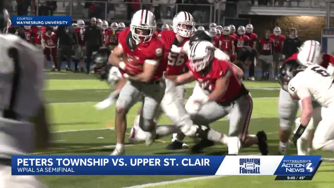 Operation Football: Peters Township beats Upper St. Clair in WPIAL ...