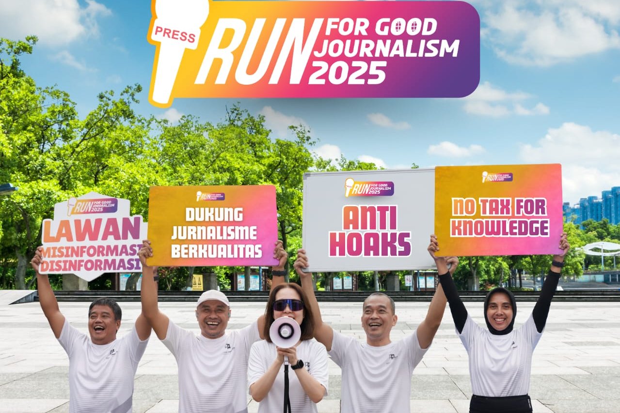 Forum Pemred Gelar Lari untuk Jurnalisme Berkualitas 2025