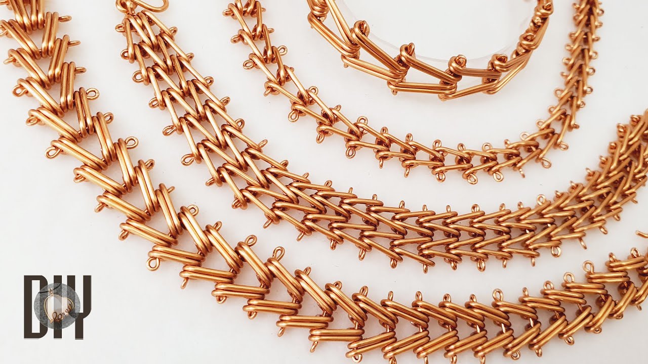 V-link | Single and double | Thick bracelet | Basic chain | Unisex ...