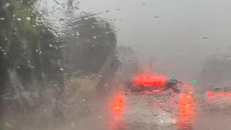 More severe storms coming after hailstones, 130mm of rain smashes coast