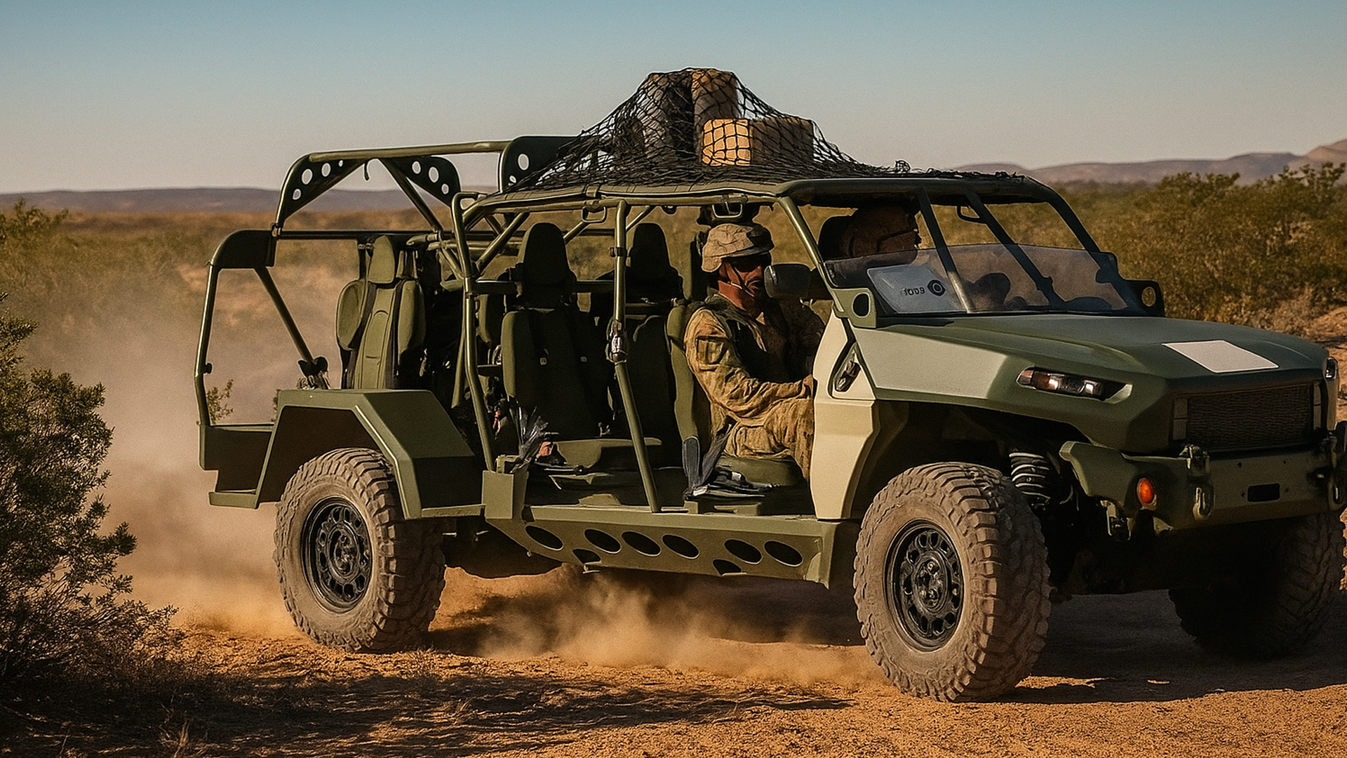 I Marines si addestrano all’uso degli ISV per le missioni di confine