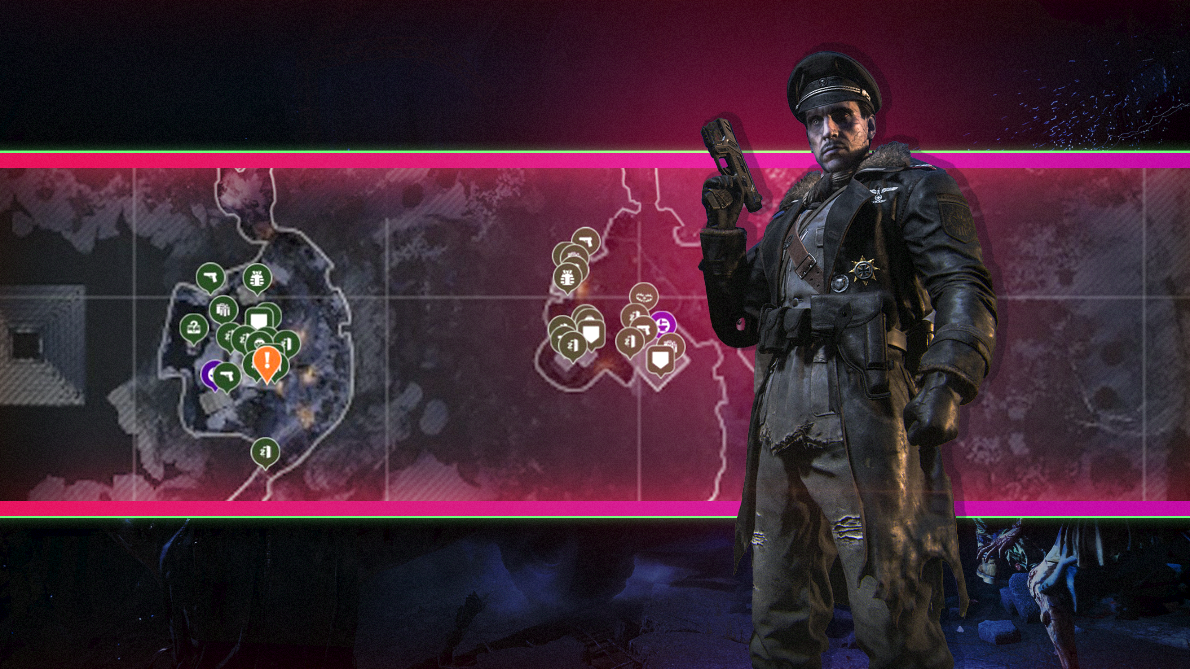 Call of Duty: Black Ops 7 zombies interactive maps