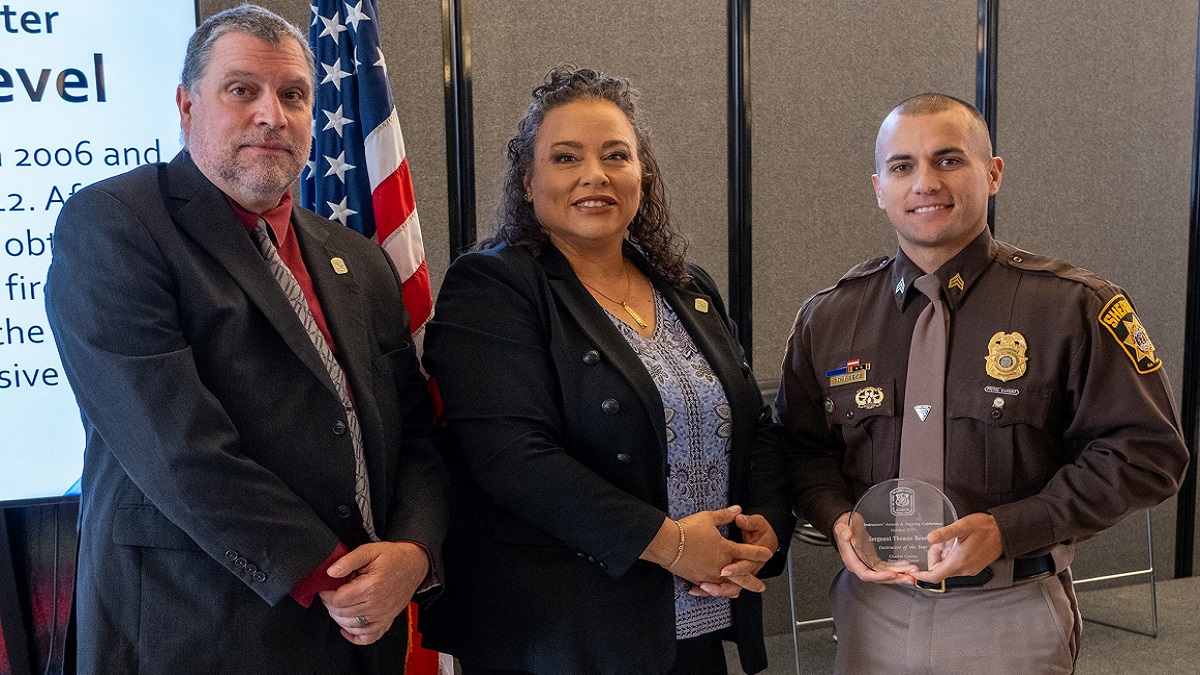 Charles Sgt. Lauded at MPCTC Instructor Event