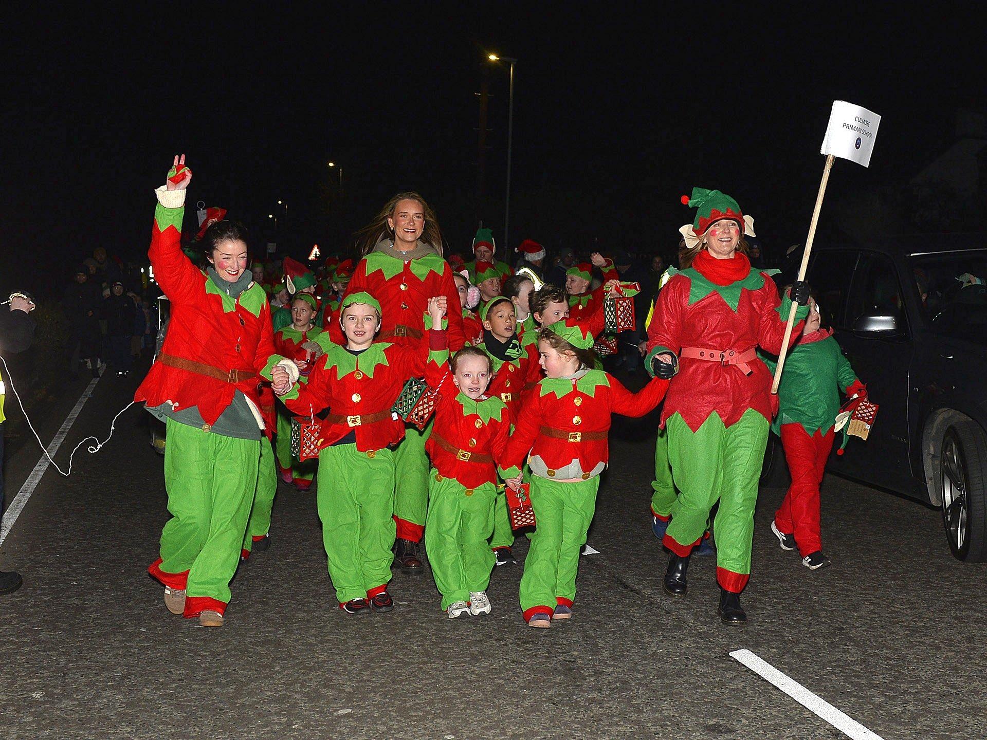 IN PICTURES: Culmore Elf Parade and Christmas Lights Switch On in Derry