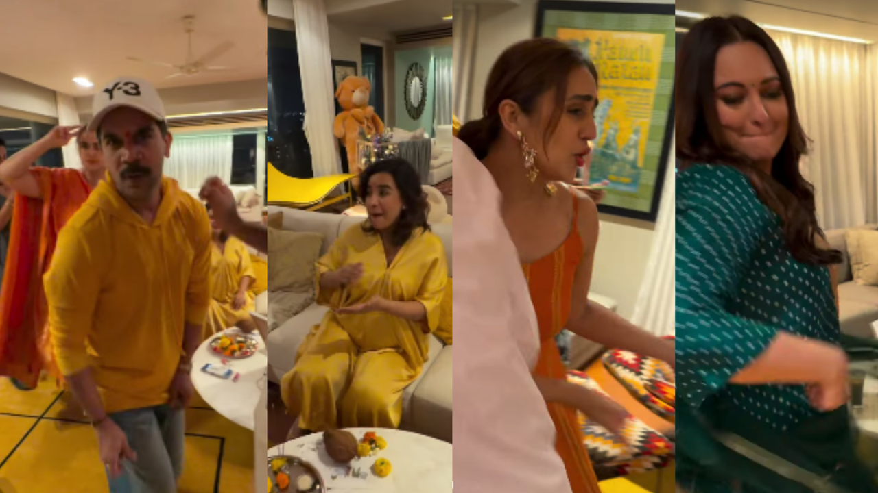 Rajkummar Rao Dances To Joote De Do At Patralekhaa's Baby Shower ...