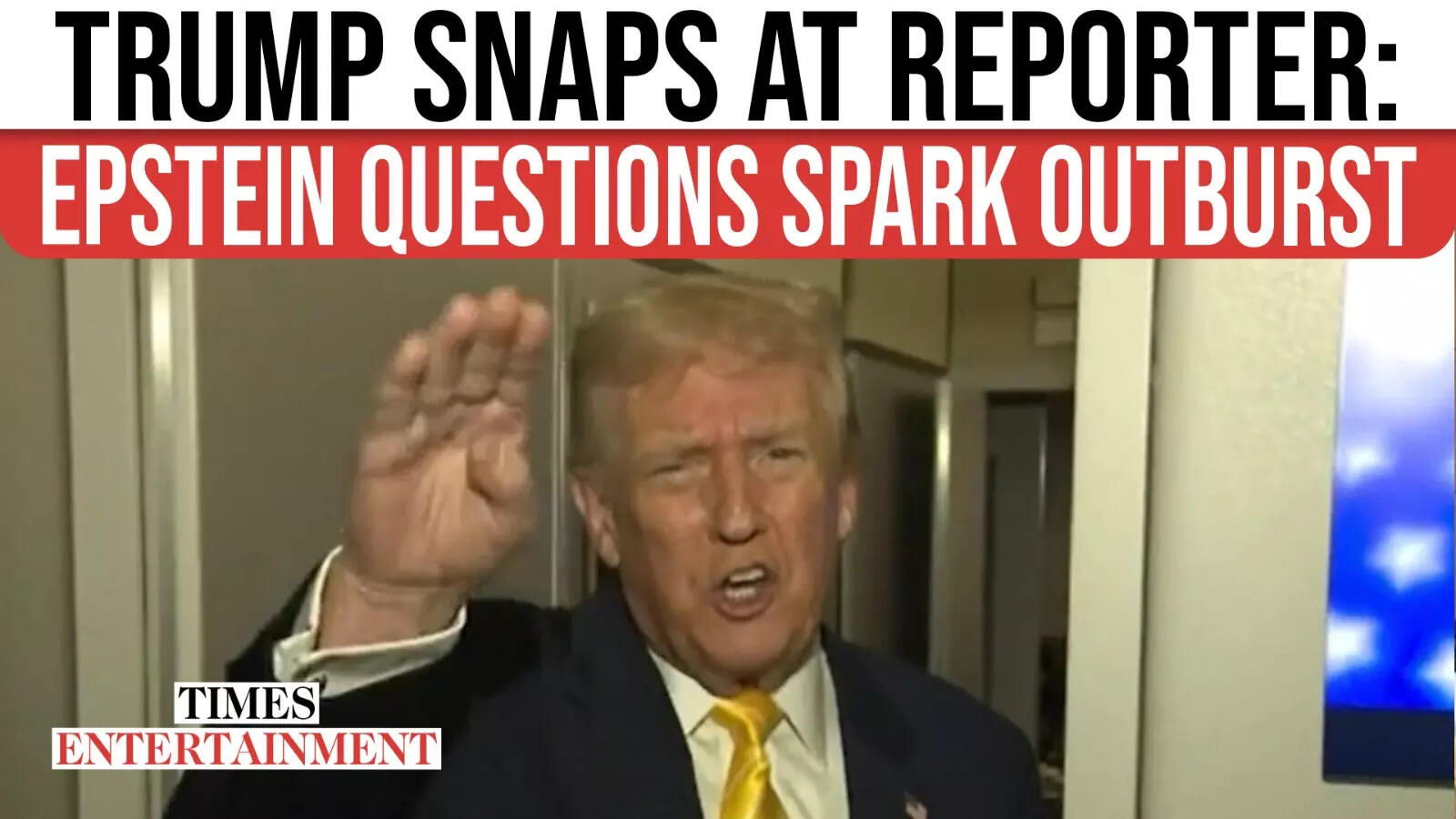 Trump Snaps Loudly at Reporter Over Epstein “Knew About the Girls ...