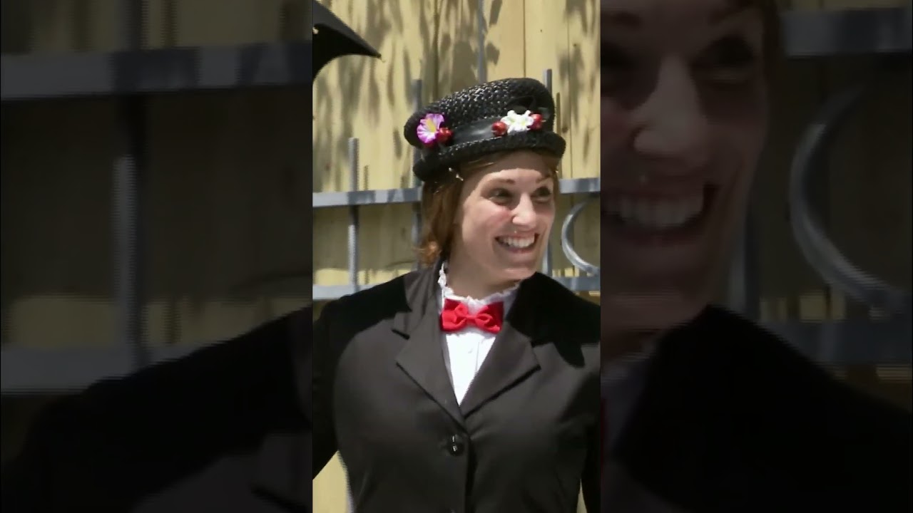 Mary Poppins Flies! | Just For Laughs Gags