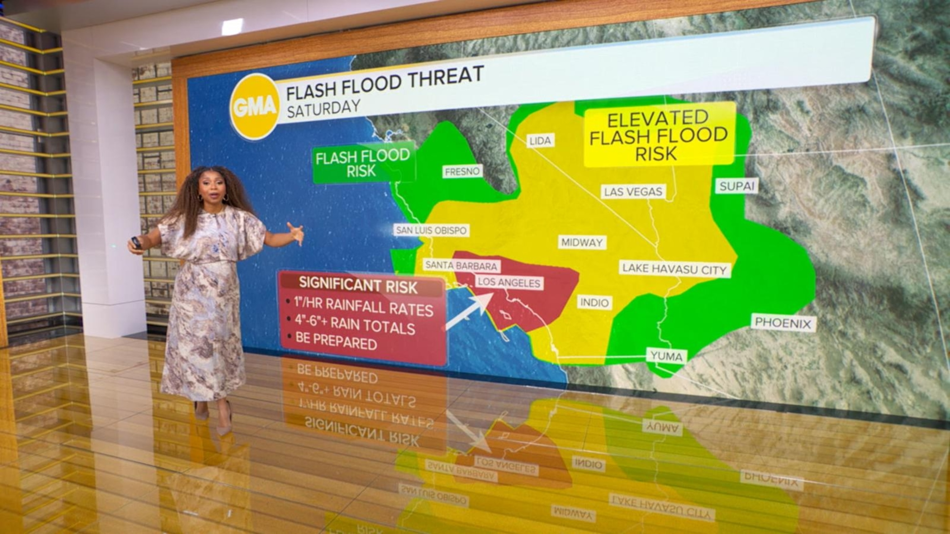 Heavy rain triggers flash flood warnings across California
