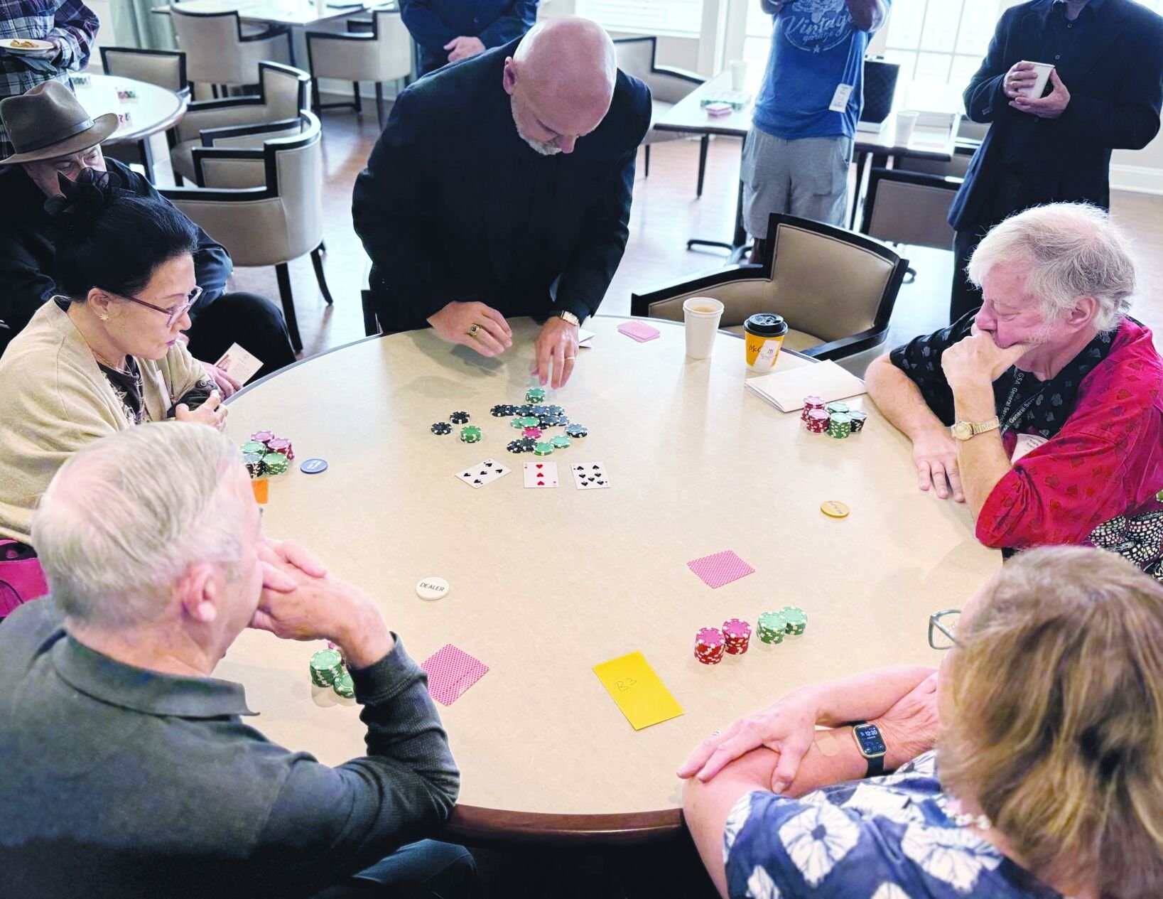 Northern Virginia Senior Olympics brings poker event to Gainesville