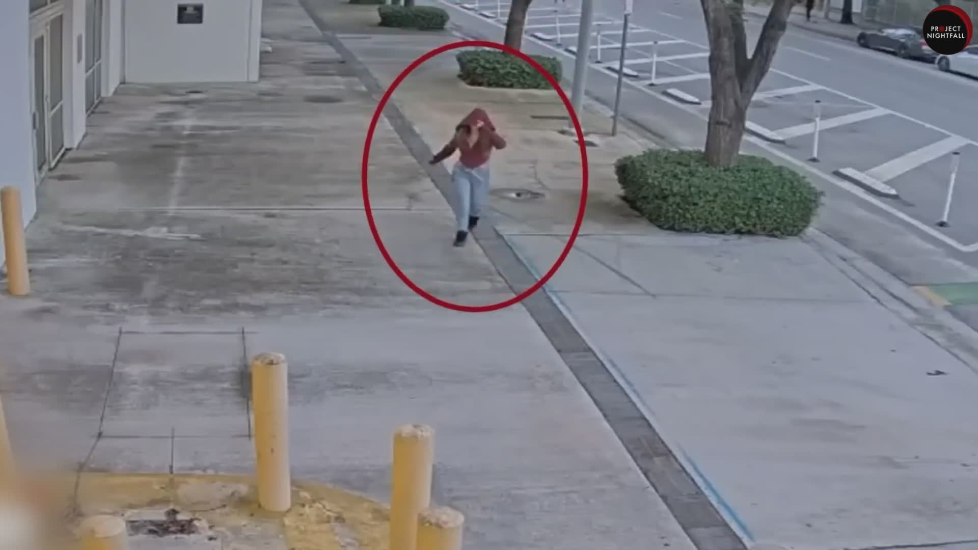 Social media influencer's public meltdown caught on camera after a hit