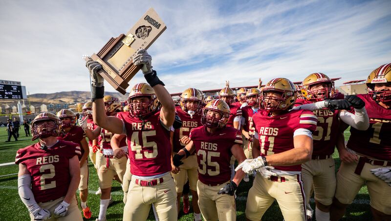 High school football: Cedar overcomes slow start, beats Manti for first ...