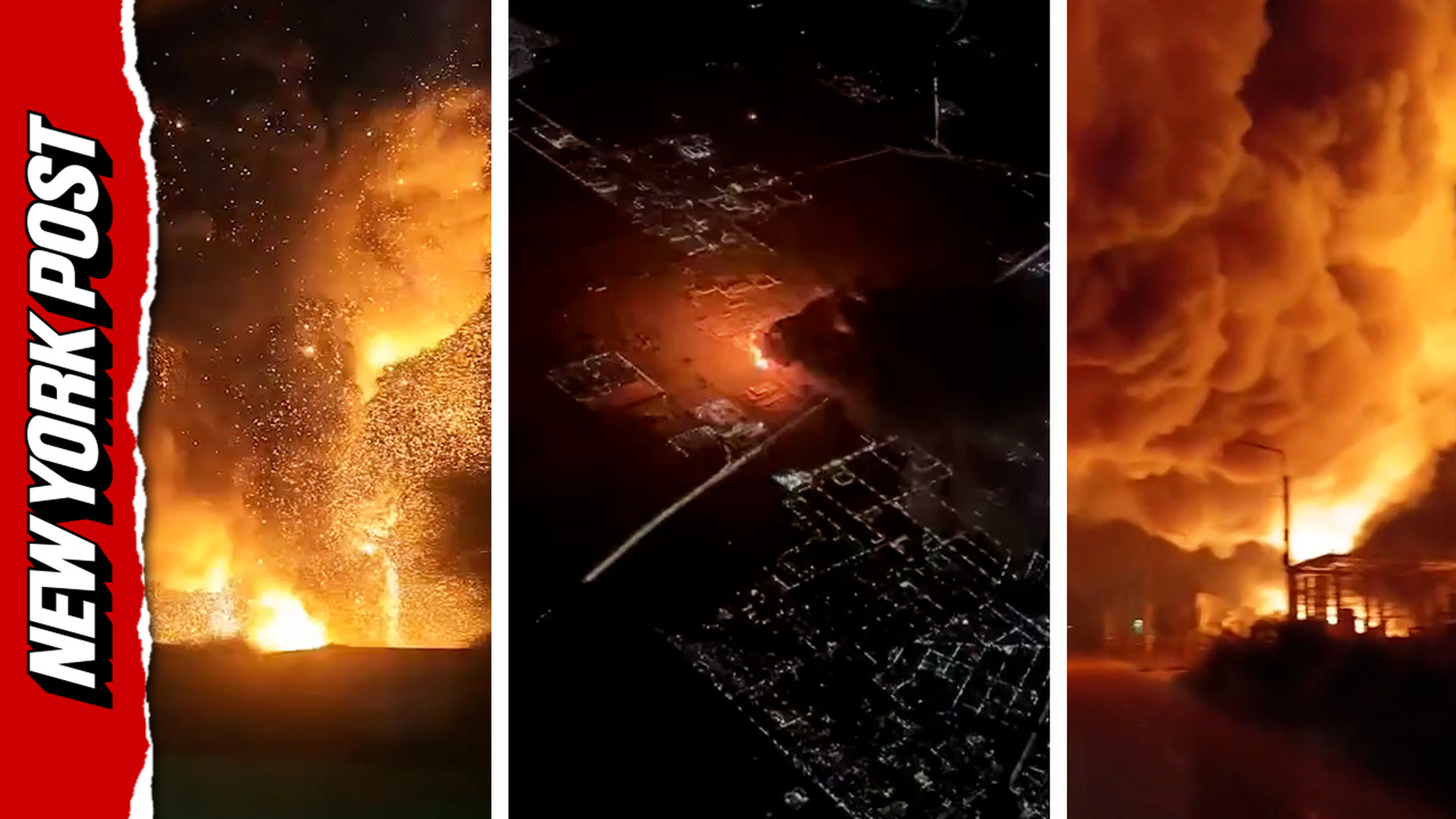 Huge fireball explosion in a Buenos Aires industrial complex is ...