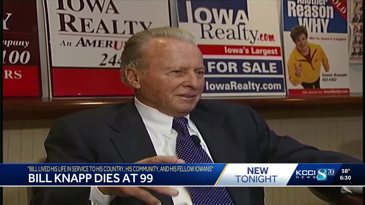 Des Moines businessman, philanthropist Bill Knapp dies at age 99