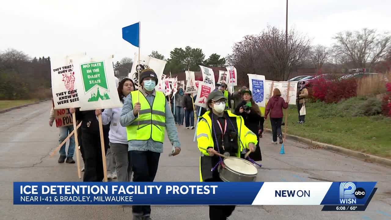 Milwaukee protest unites community against new ICE facility