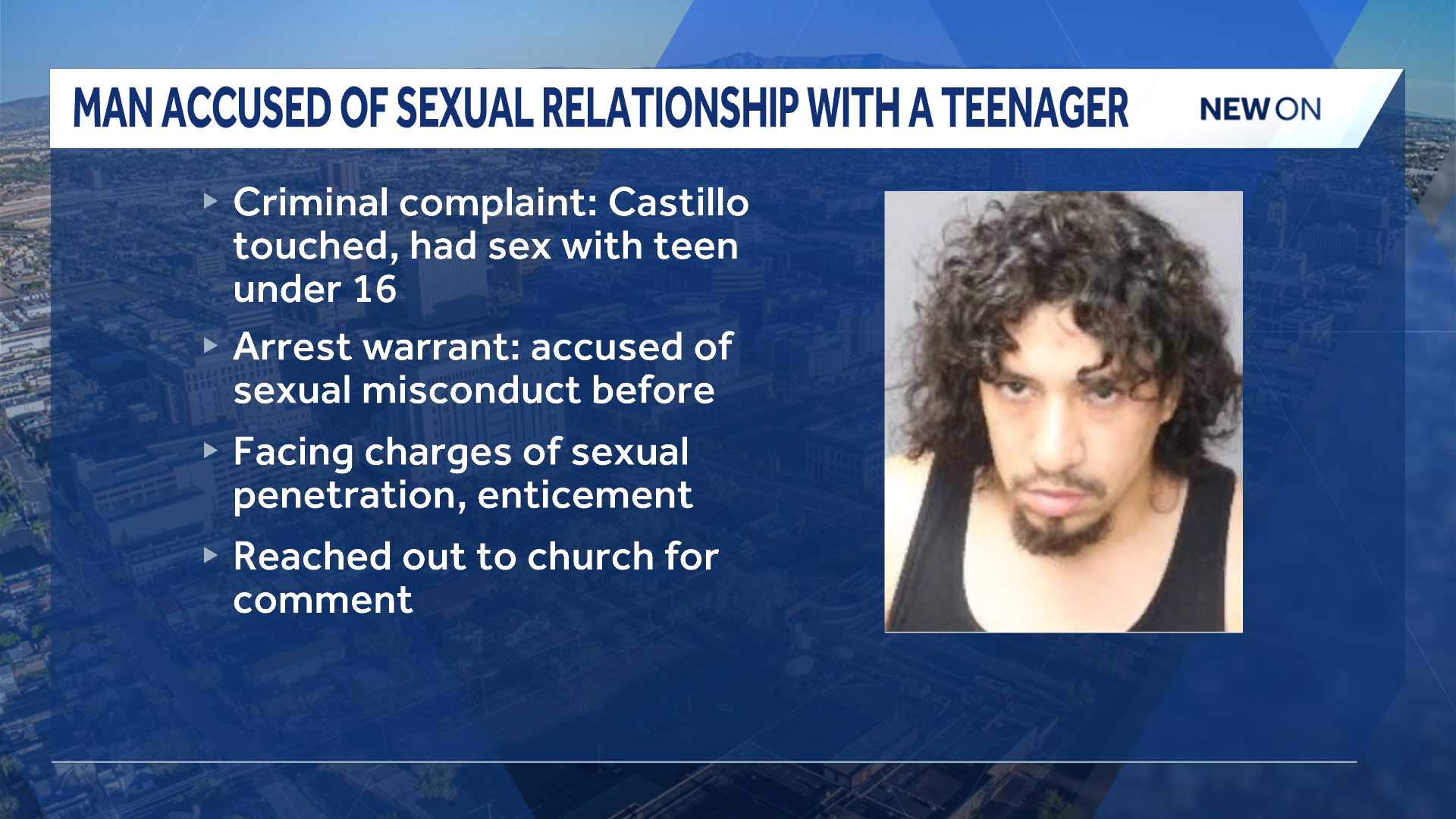 Former youth pastor charged with sexual assault of a teenager