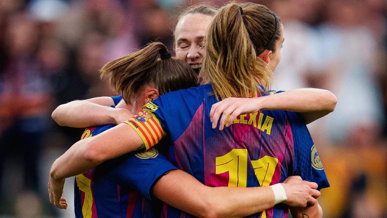 Barcelona domina el Clásico y humilla al Real Madrid en la Liga F