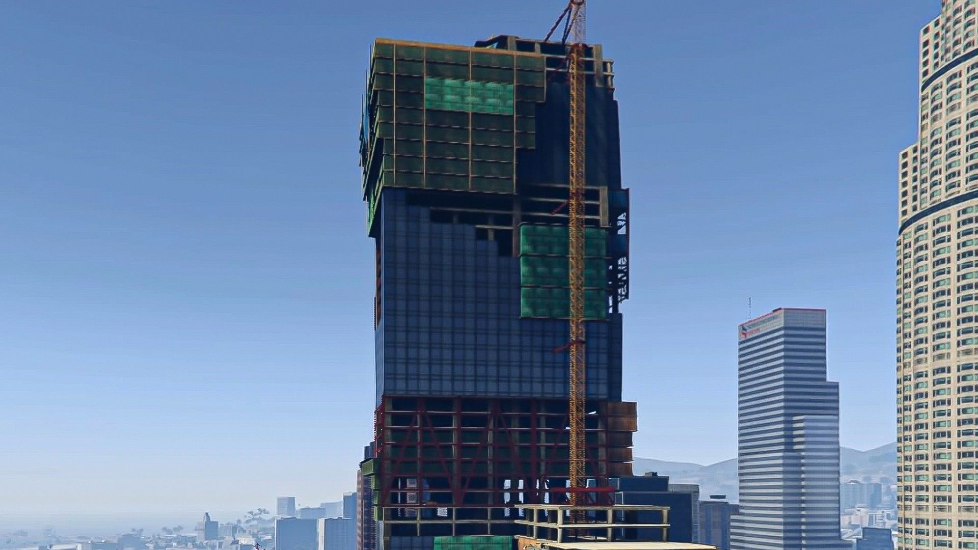Grand Theft Auto Online Pokes Fun At 12 Year Mile High Skyscraper ...