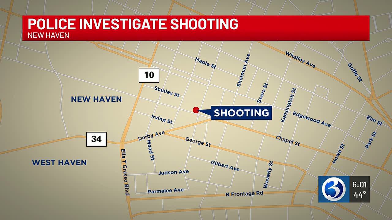 Police investigate two shootings in New Haven