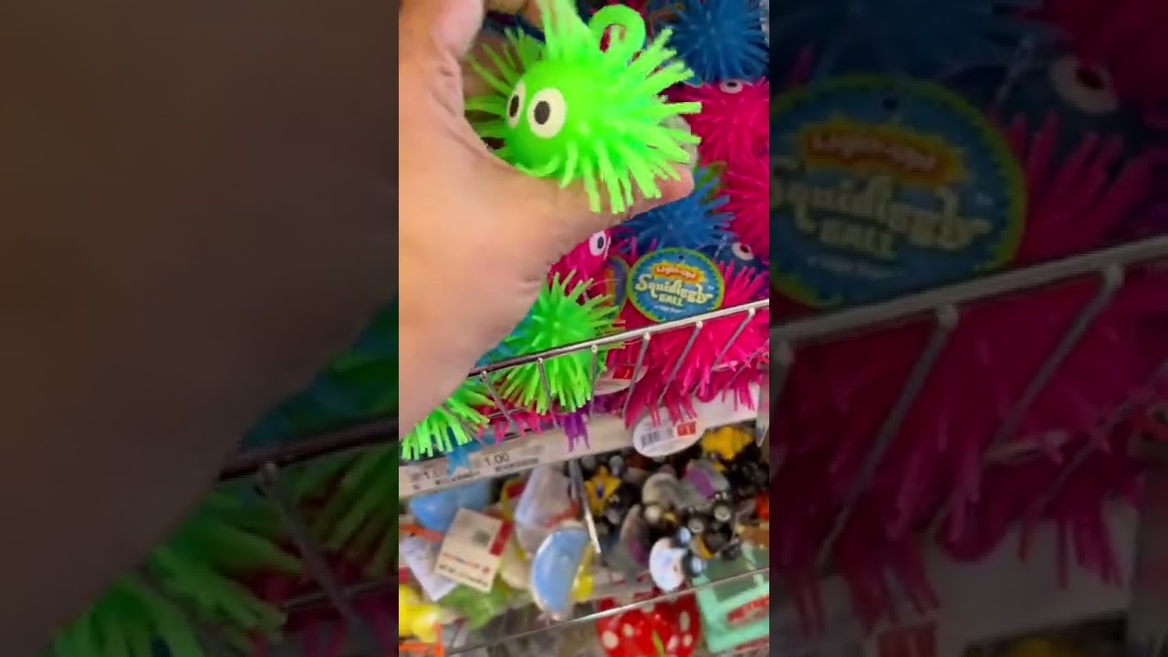 Finding $1 squishy toys at Target dollar spot