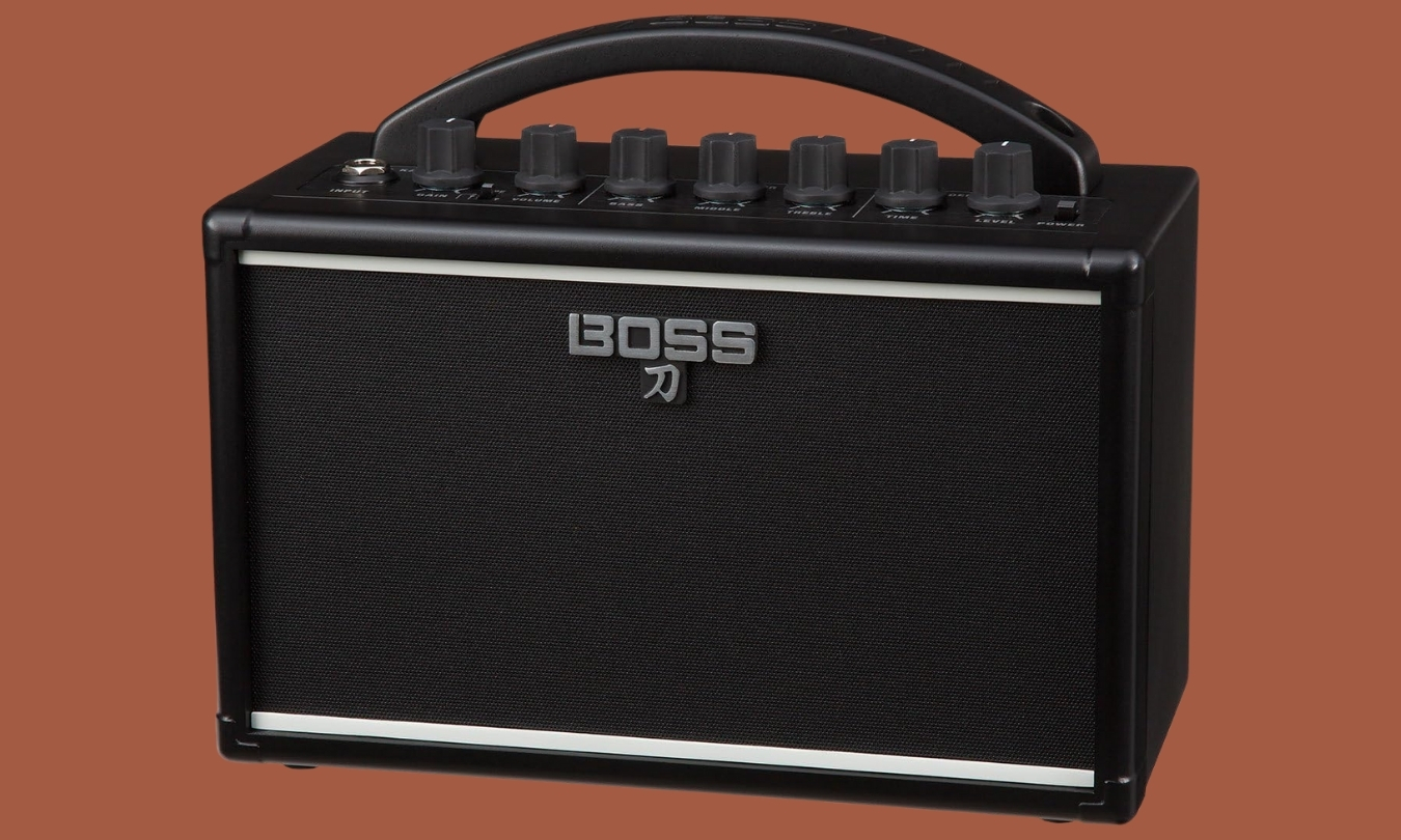 The Boss Katana Mini is the perfect amp for small spaces and road trips