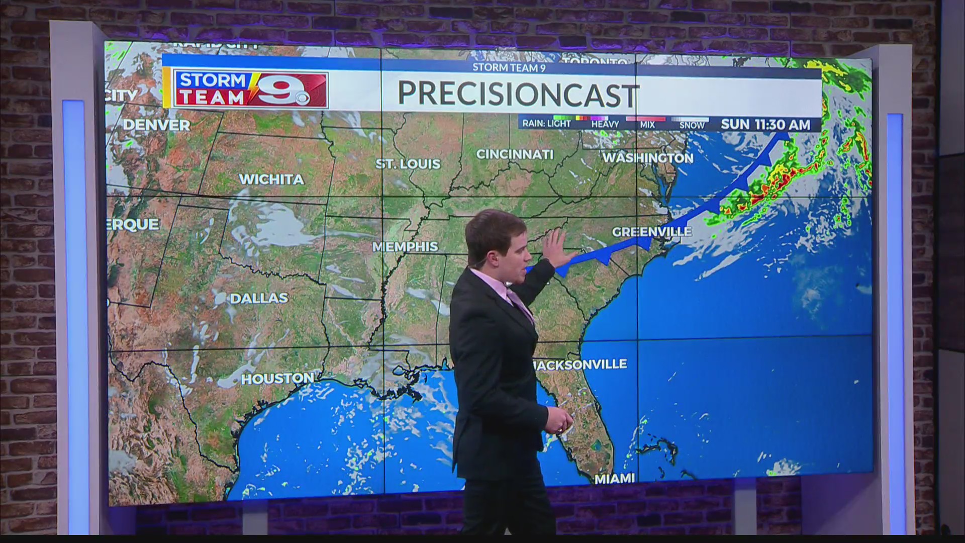 Incoming cold front