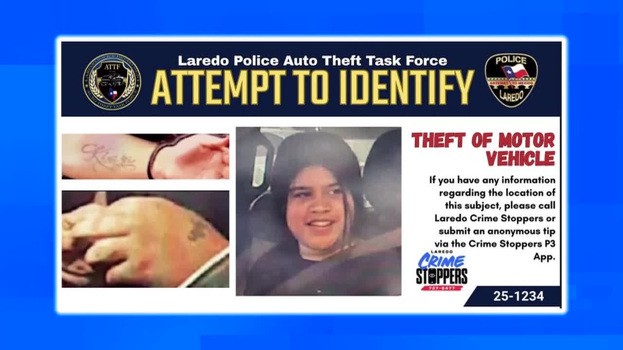 Laredo police seek woman for questioning in truck theft