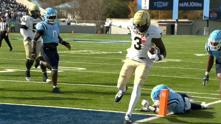 Wofford wins at The Citadel, 16-14