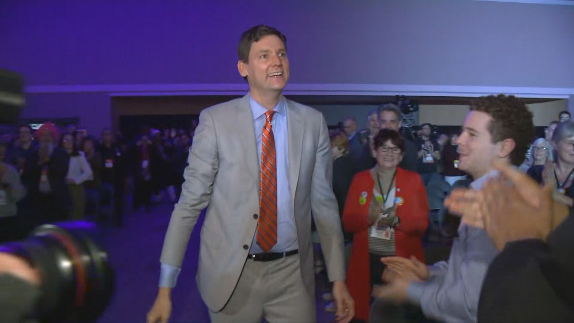 B.C. NDP delgates vote against leadership review for Premier David Eby