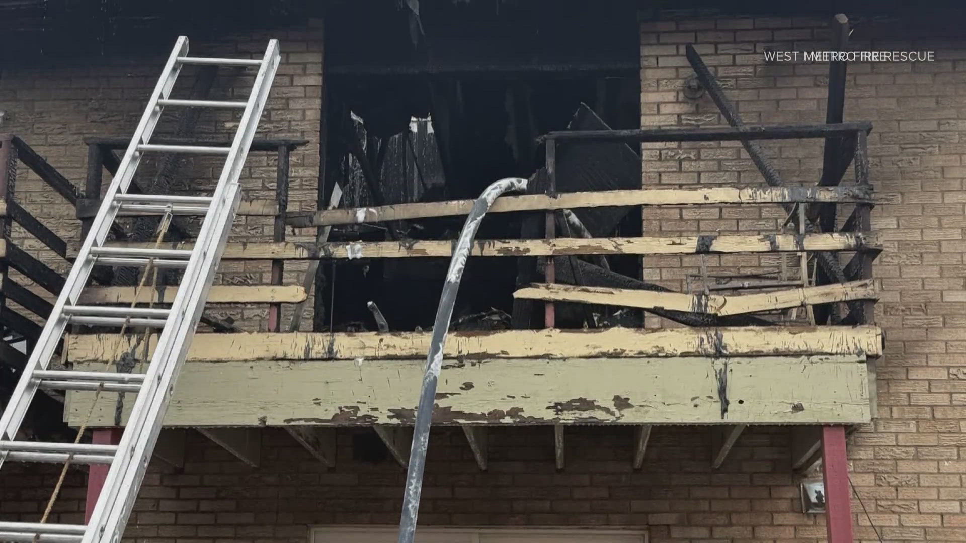 Lakewood apartment building fire leaves about 30 displaced