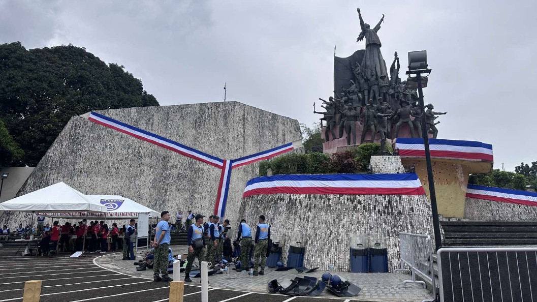 Rallyists yet to arrive at EDSA People Power Monument