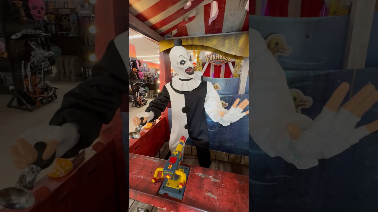Scariest animatronic at Spirit Halloween store