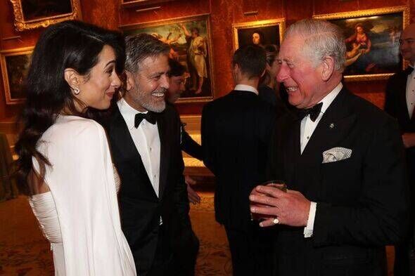 George and Amal are close with King Charles now