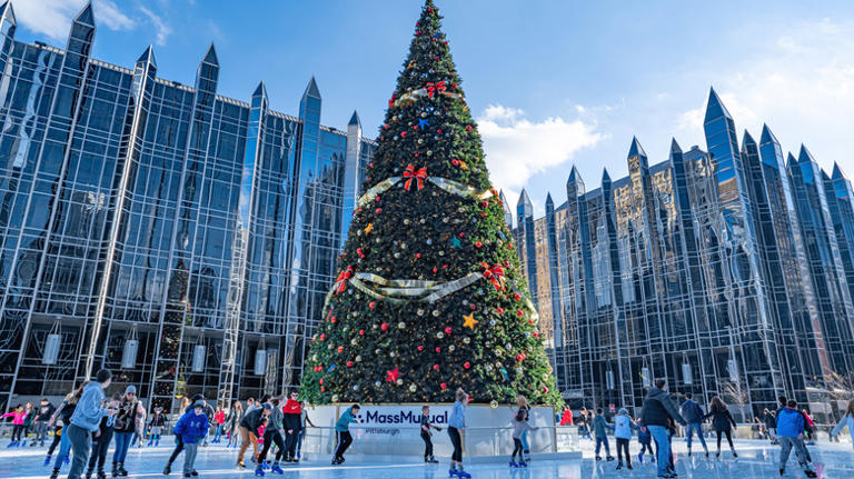 Pittsburgh's Christmas Crown Jewel Is A Giant Rink Transforming Into A ...