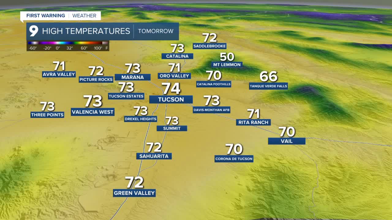 Cooler weather and rain chances are on the way