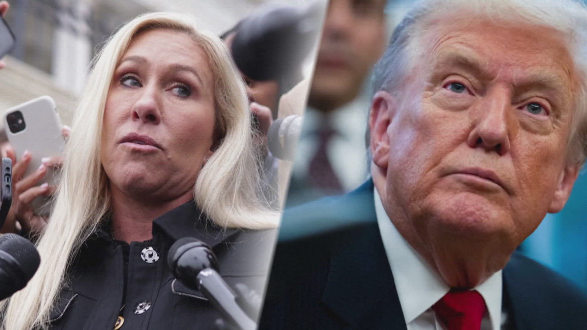 Rift between Trump and Marjorie Taylor Greene appears to stem from ...