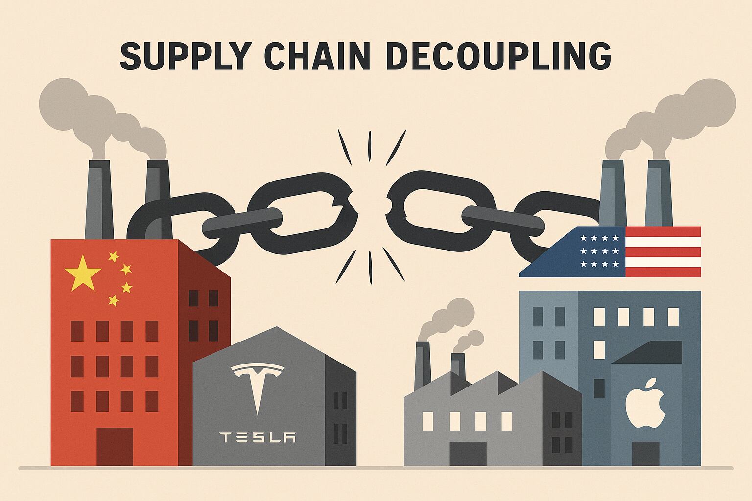 Tesla Excludes Chinese Parts in U.S. EV Production, Accelerating Decoupling