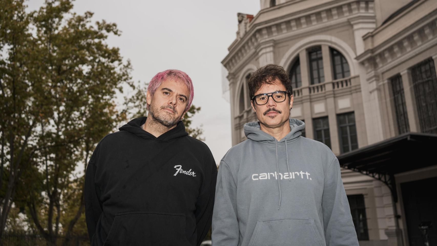 Dani y Krespo, de Despistaos, antes de su 